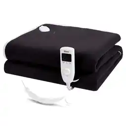 Netto Marken-Discount Zilan Elektrische Heizdecke mit Timer Wärmedecke 150x80cm schwarz Angebot