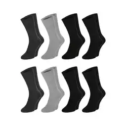 Netto Marken-Discount Chili Lifestyle DIABETIKER Socken Weichbund ohne Gummi 8 Paar Baumwolle Angebot