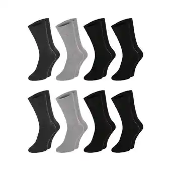Netto Marken-Discount Chili Lifestyle DIABETIKER Socken Weichbund ohne Gummi 8 Paar Baumwolle Angebot