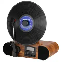 Netto Marken-Discount Cyberlux Vertikal Plattenspieler USB Bluetooth DAB+ Fernbedienung Angebot