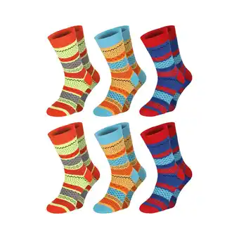 Netto Marken-Discount Chili Lifestyle Thermosocken FASHION super warm 6 Paar Winter Angebot