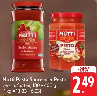 Gebauer's Mutti Pasta Sauce oder Pesto Angebot