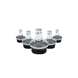 Netto Marken-Discount hjh OFFICE Stuhlgleiter 5 x STAND FZ 100 % Nylon Angebot