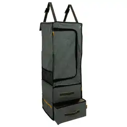 Netto Marken-Discount BO-CAMP Hängeregal Organizer Westlawn 4-Fach Zelt Tür Regal Camping Aufbewahrung Angebot