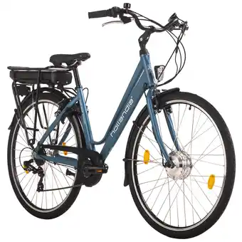 Netto Marken-Discount Hollandia E-Citybike Damen 28'' Optima Basic Blau 7 Gänge Angebot