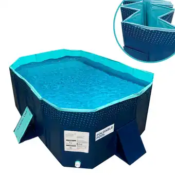 Netto Marken-Discount Starlyf Planschbecken, faltbarer Pool ohne Aufblasen, langlebig & robust Foldable Pool Angebot