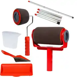 Netto Marken-Discount Best Direct befüllbarer Farbroller - Kantenroller, Teleskopstange Paint Racer set + Pole Angebot