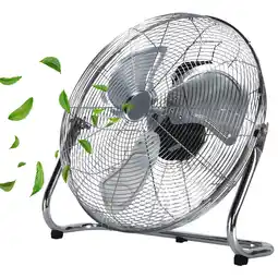 Netto Marken-Discount Echos Bodenventilator Ø45 cm Windmaschine Luftkühler Raumkühler 100W Angebot