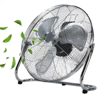 Netto Marken-Discount Echos Bodenventilator Ø45 cm Windmaschine Luftkühler Raumkühler 100W Angebot