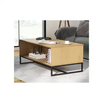 Netto Marken-Discount Inter Link Couchtisch Sofatisch Vivo - Kiefer Massivholz Angebot