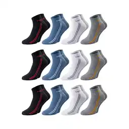 Netto Marken-Discount Chili Lifestyle SNEAKER Socken 12 Paar Baumwolle Weichbund Angebot