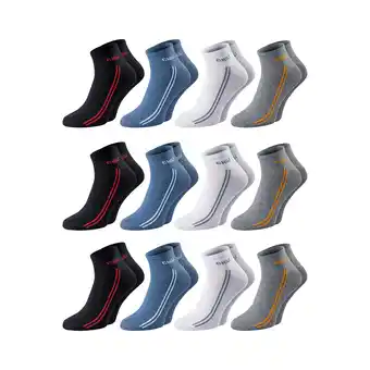 Netto Marken-Discount Chili Lifestyle SNEAKER Socken 12 Paar Baumwolle Weichbund Angebot