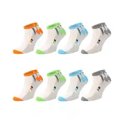 Netto Marken-Discount Chili Lifestyle Sneaker Socken SUMMER COLOR 8 Paar Baumwolle Weichbund Angebot