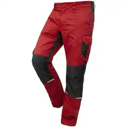 Netto Marken-Discount QUALITEX HIGH QUALITY WORKWEAR Bundhose IND red dahlia/phantom Damen: 44 Herren: 50 Angebot