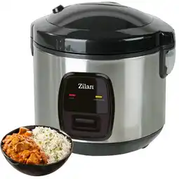 Netto Marken-Discount Zilan Reiskocher 500W 1.5L Warmhalte- und Abschaltfunktion Edelstahl Angebot