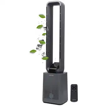 Netto Marken-Discount Echos Turmventilator m. Fernbedienung 12 Stufen Timer LED-Display Angebot