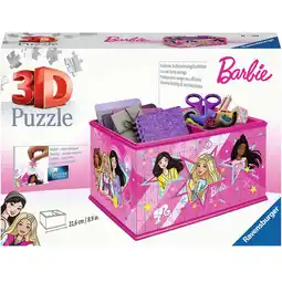 Netto Marken-Discount Ravensburger Puzzle 3D Puzzle Aufbewahrungsbox Barbie Angebot