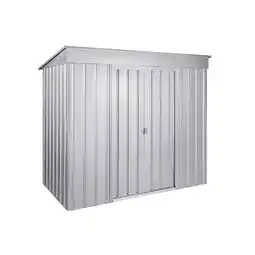 Netto Marken-Discount Metallgerätehaus „SKILLION“ inkl. Schleppdach-Erweiterung Angebot