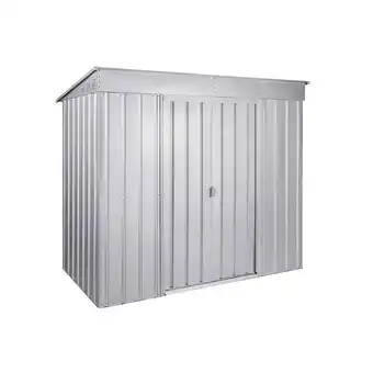 Netto Marken-Discount Metallgerätehaus „SKILLION“ inkl. Schleppdach-Erweiterung Angebot