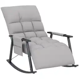 Netto Marken-Discount HOMCOM Schaukelstuhl Polyester, Stahl Angebot