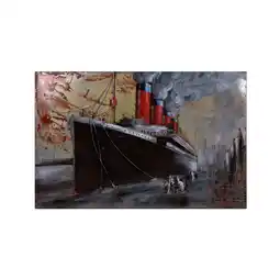 Netto Marken-Discount Harms Import & Vertriebs GmbH & Co. KG - 3D Metallbild Schiff Angebot