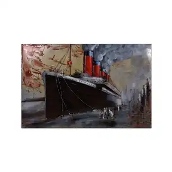 Netto Marken-Discount Harms Import & Vertriebs GmbH & Co. KG - 3D Metallbild Schiff Angebot