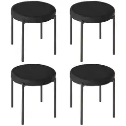Netto Marken-Discount HOMCOM Esszimmerhocker Polyester, Metall Angebot