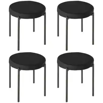 Netto Marken-Discount HOMCOM Esszimmerhocker Polyester, Metall Angebot