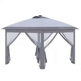 Netto Marken-Discount Outsunny Faltpavillon Metall, Oxford Angebot