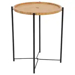 Netto Marken-Discount BO-CAMP Campingtisch Beistelltisch Carnaby L Tablett BBQ Klapptisch Bambus Holz Angebot