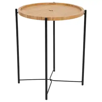 Netto Marken-Discount BO-CAMP Campingtisch Beistelltisch Carnaby L Tablett BBQ Klapptisch Bambus Holz Angebot
