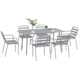 Netto Marken-Discount Outsunny Sitzgruppe Stahl Angebot