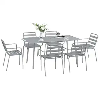 Netto Marken-Discount Outsunny Sitzgruppe Stahl Angebot