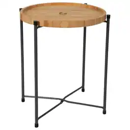 Netto Marken-Discount BO-CAMP Campingtisch Beistelltisch Carnaby M Tablett BBQ Klapptisch Bambus Holz Angebot