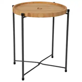 Netto Marken-Discount BO-CAMP Campingtisch Beistelltisch Carnaby M Tablett BBQ Klapptisch Bambus Holz Angebot