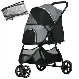 Netto Marken-Discount PawHut Hundebuggy Oxford, Stahl Angebot