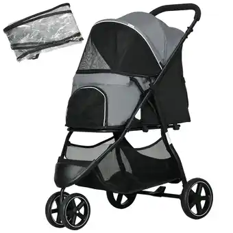 Netto Marken-Discount PawHut Hundebuggy Oxford, Stahl Angebot