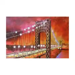 Netto Marken-Discount Harms Import & Vertriebs GmbH & Co. KG - 3D Metallbild Brücke Angebot