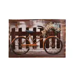 Netto Marken-Discount Harms Import & Vertriebs GmbH & Co. KG - 3D Metallbild Fahrrad Angebot
