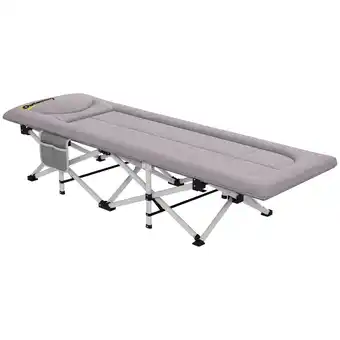 Netto Marken-Discount Outsunny Feldbett Stahl, Oxford-Polyester Angebot