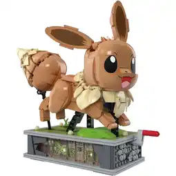 Netto Marken-Discount MegaBloks Konstruktionsspielzeug MEGA Pokémon Bewegliches Evoli Bauspielzeug-Set für Sammler Angebot