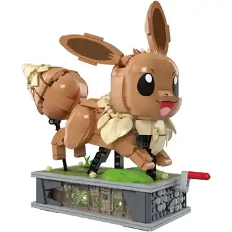 Netto Marken-Discount MegaBloks Konstruktionsspielzeug MEGA Pokémon Bewegliches Evoli Bauspielzeug-Set für Sammler Angebot