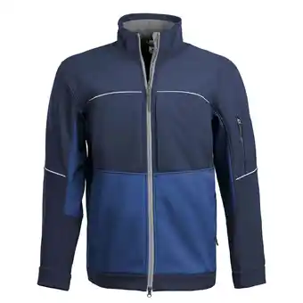 Netto Marken-Discount QUALITEX HIGH QUALITY WORKWEAR Softshelljacke RESIST marine/blau Herren: XL Angebot