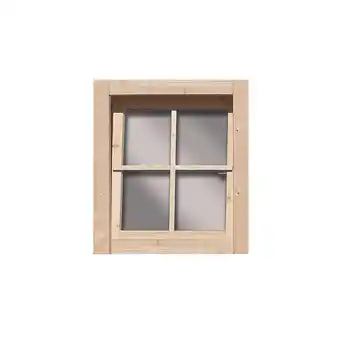 Netto Marken-Discount Dreh-/ Kippfenster aus Echtglas 38/40mm Saunafenster Gartenhausfenster Angebot