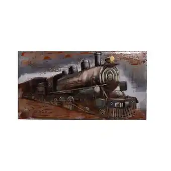 Netto Marken-Discount Harms Import & Vertriebs GmbH & Co. KG - 3D Metallbild Dampflok Angebot