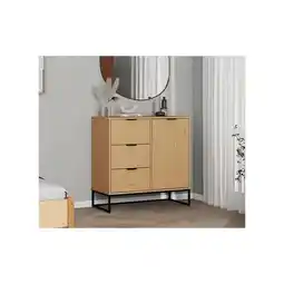 Netto Marken-Discount Inter Link Kommode Vivo - Kiefer Massivholz Angebot