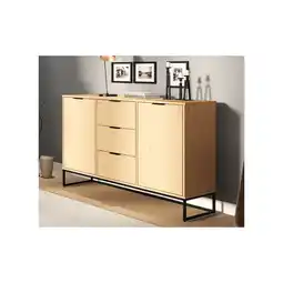 Netto Marken-Discount Inter Link Sideboard Kommode Vivo - Kiefer Massivholz Angebot