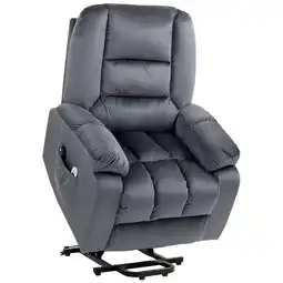 Netto Marken-Discount HOMCOM Fernsehsessel mit Aufstehhilfe 85cm x 94cm x 107cm Angebot