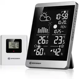 Netto Marken-Discount BRESSER Funk-Wetterstation ClimateTemp NDV-NEO Angebot