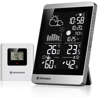 Netto Marken-Discount BRESSER Funk-Wetterstation ClimateTemp NDV-NEO Angebot